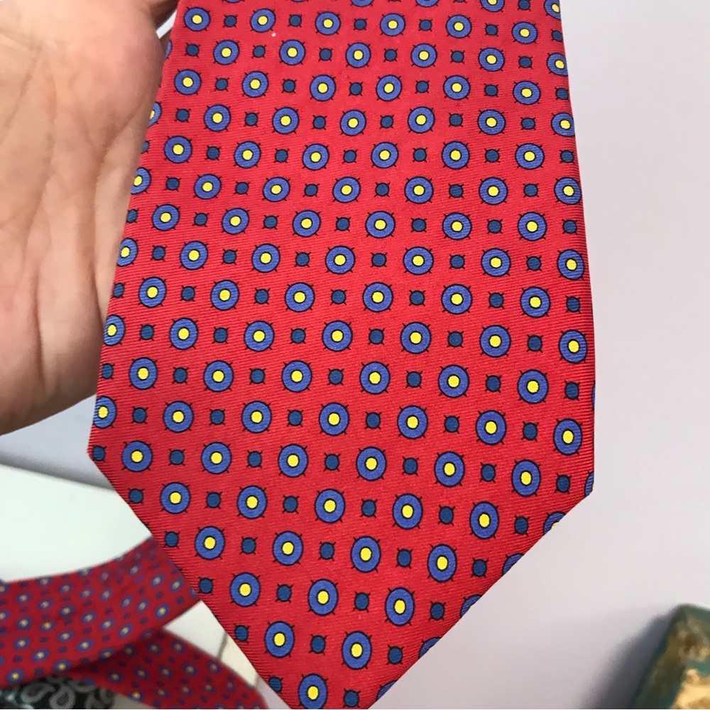 Lauren Ralph Lauren Red pattern Silk Tie